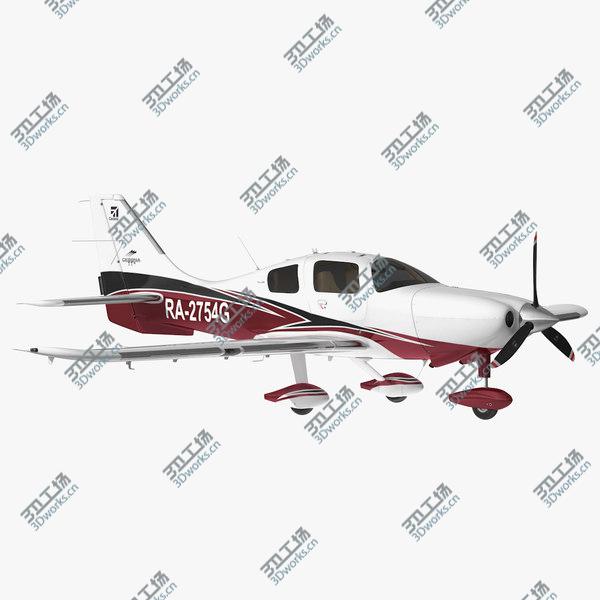 images/goods_img/20210312/Cessna Corvalis Rigged 3D Model model/1.jpg